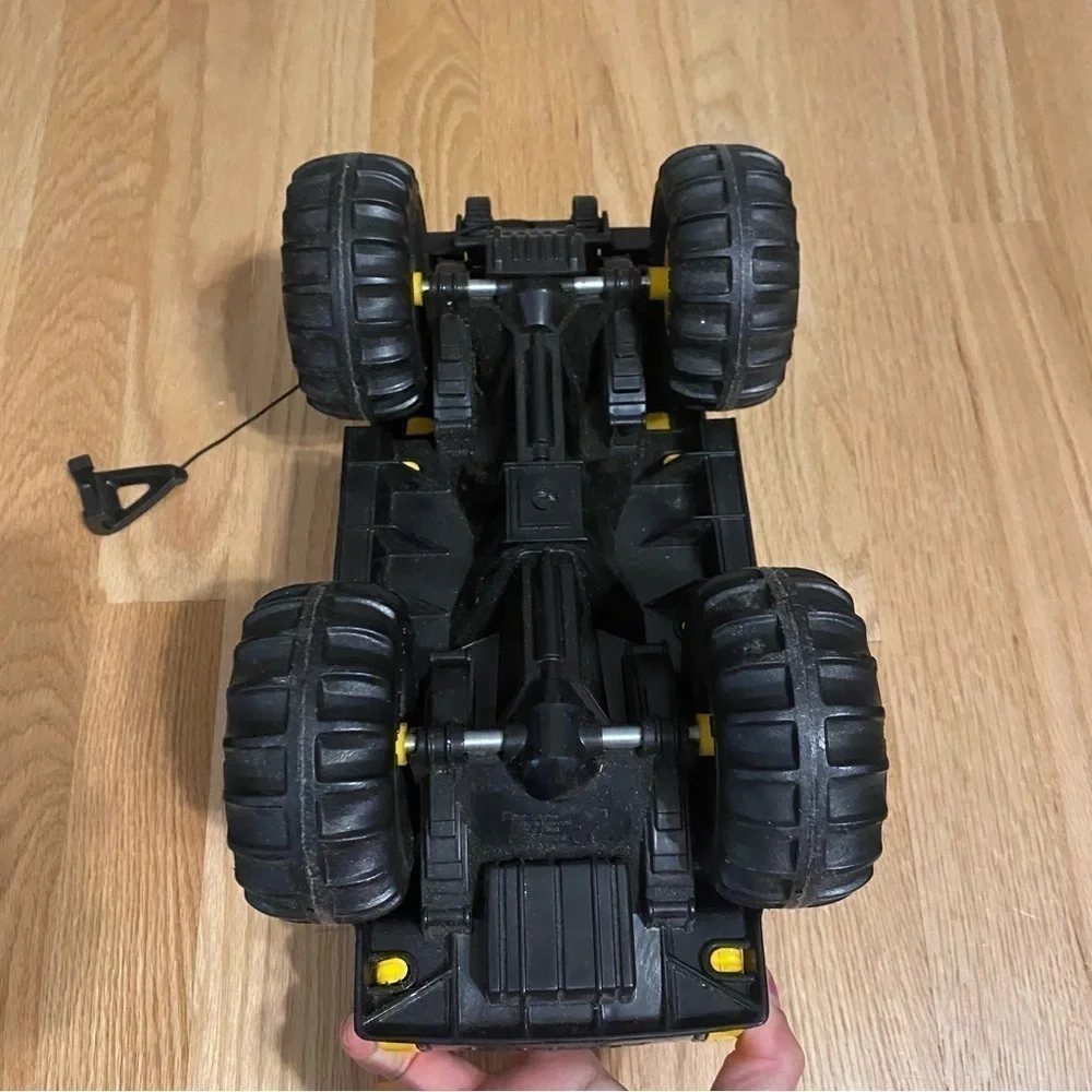 Vintage Tonka Steel 4x4 Dune Squad Truck W/ Hook Yellow Monster Lifted Toy